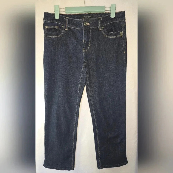 White House Black Market Denim - White House Black Market Crop jeans